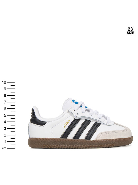 adidas adidas Sneakersy Samba Og Cf El I JQ3191 Bílá