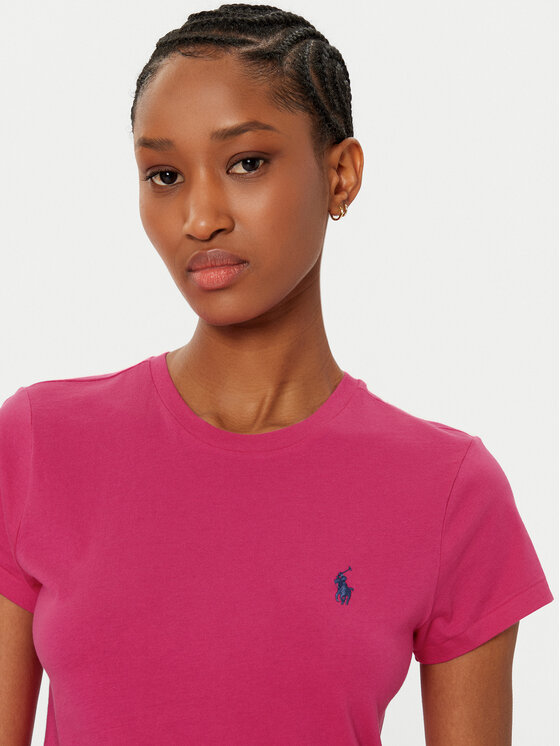 Polo Ralph Lauren Polo Ralph Lauren Majica 211898698031 Roza Regular Fit