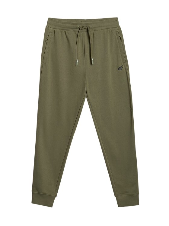 4F 4F Spodnie dresowe NOS Khaki Regular Fit