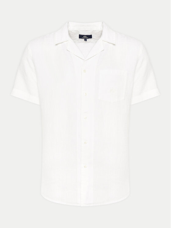 La Martina La Martina Πουκάμισο YMC025 TL319 Λευκό Regular Fit
