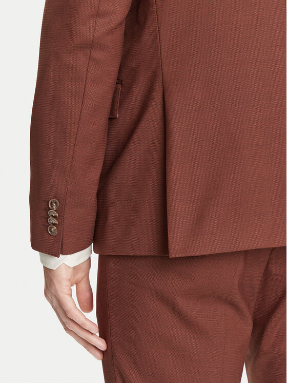 BOSS BOSS Костюм H-Huge 50546080 Кафяв Slim Fit