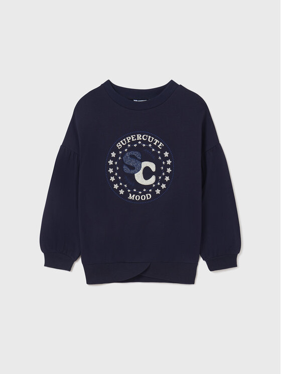 Mayoral Mayoral Світшот 7473 Cиній Regular Fit