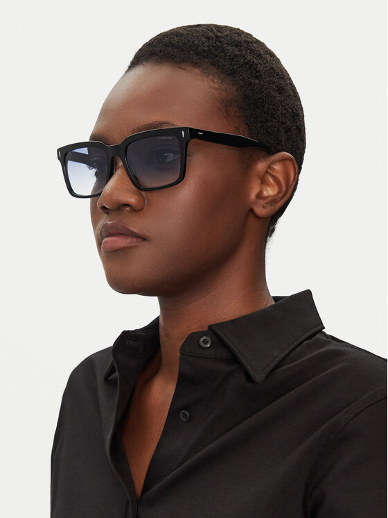 Trussardi Trussardi Okulary przeciwsłoneczne TSM9064 Czarny