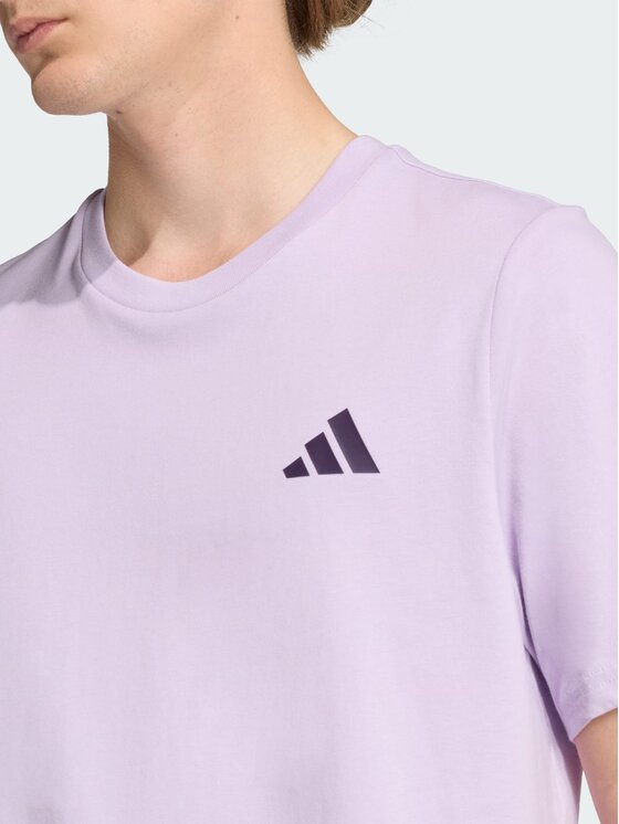 adidas adidas T-Shirt 146219 Fioletowy Regular Fit