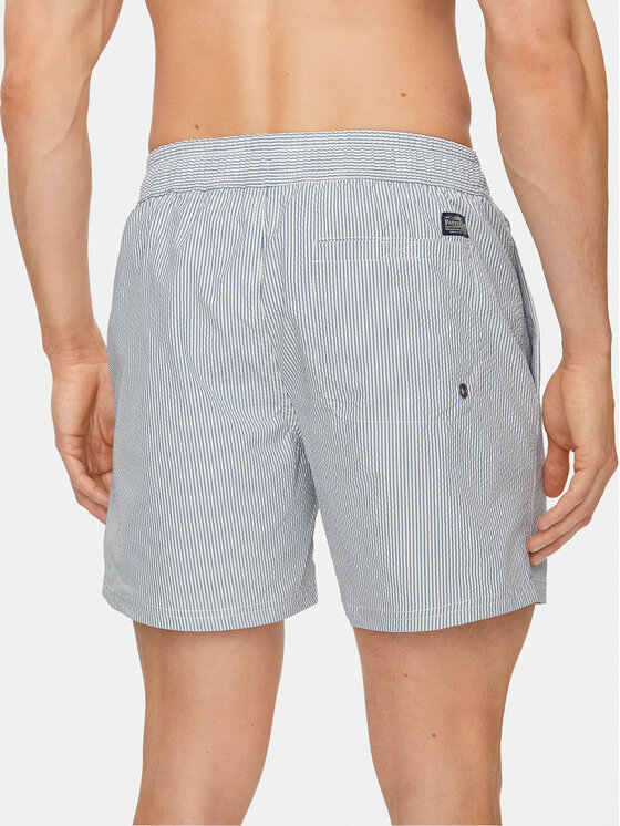 Petrol Industries Petrol Industries Pantaloni scurți pentru înot M-1040-SWS965 Albastru Regular Fit