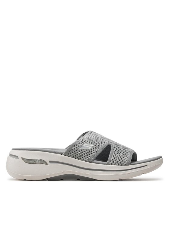 Skechers Šľapky Go Walk Arch Fit Sandal-Joyful 140274/GRY Sivá