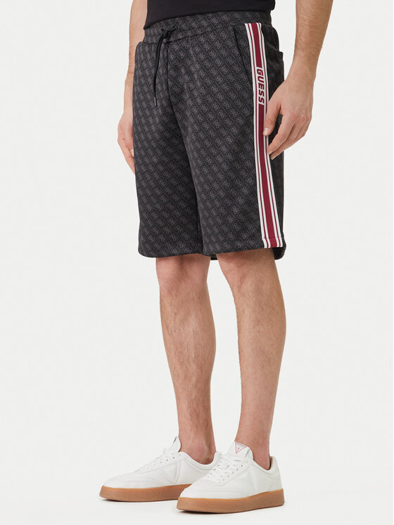 Guess Guess Sportovní kraťasy Z6GD12 K3220 Černá Regular Fit