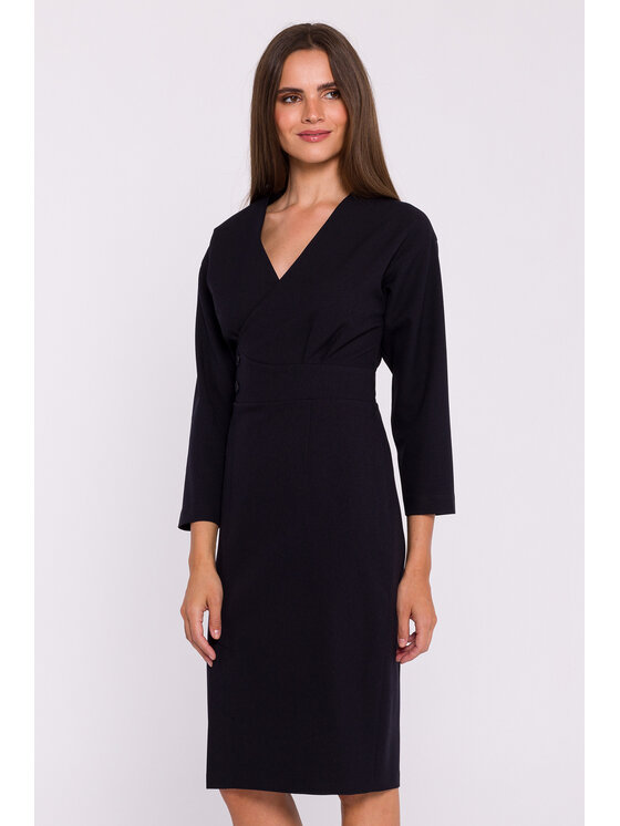 Stylove Stylove Večerní šaty S374 Černá Ladies Fit