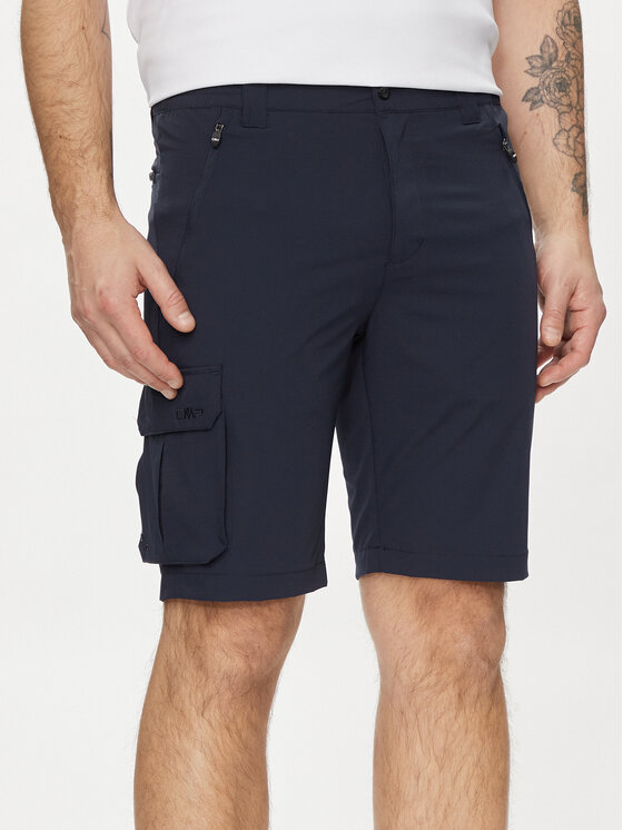 CMP Športové kraťasy 31T5637 Tmavomodrá Regular Fit