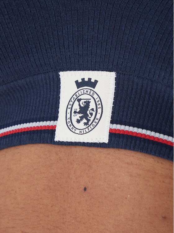Tommy Hilfiger Tommy Hilfiger Sportinė liemenėlė UW0UW06062 Tamsiai mėlyna