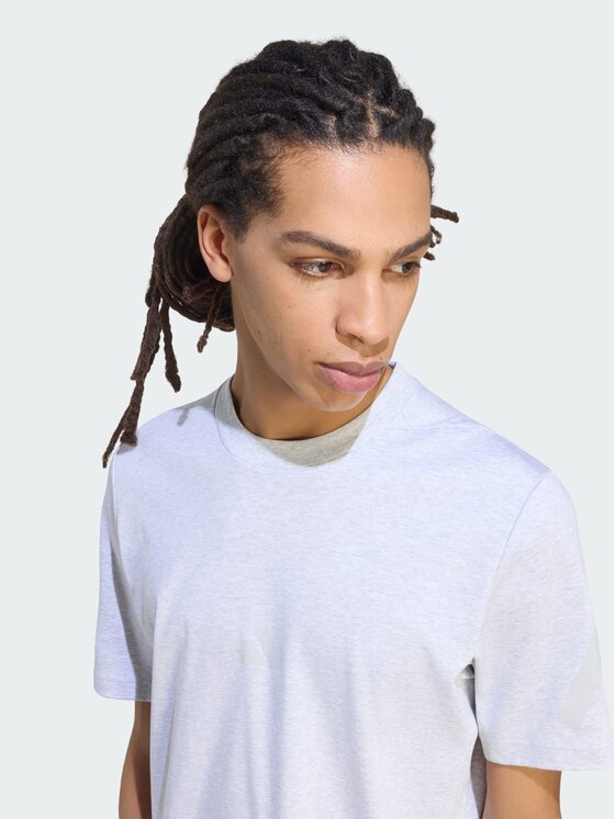 adidas adidas T-Shirt 165608 Szary jasny Regular Fit