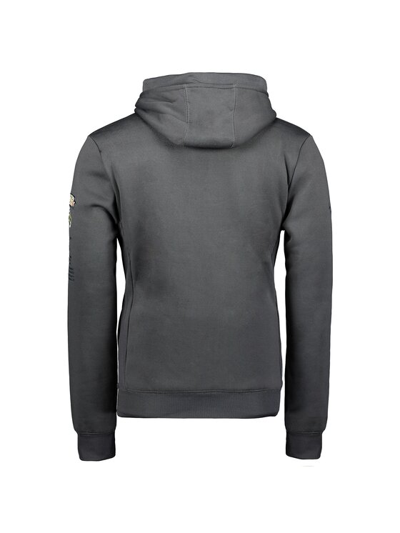 Geographical Norway Geographical Norway Bluza WU4190H/GN-DARK GREY Szary Regular Fit