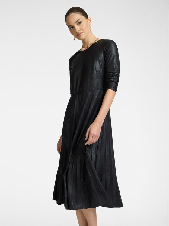 Elena Mirò Elena Mirò Vestito da giorno 7419P000222N033 Nero A-Line Fit