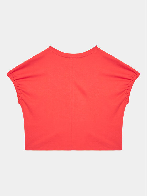 United Colors Of Benetton United Colors Of Benetton T-Shirt 3096C10BT Czerwony Regular Fit
