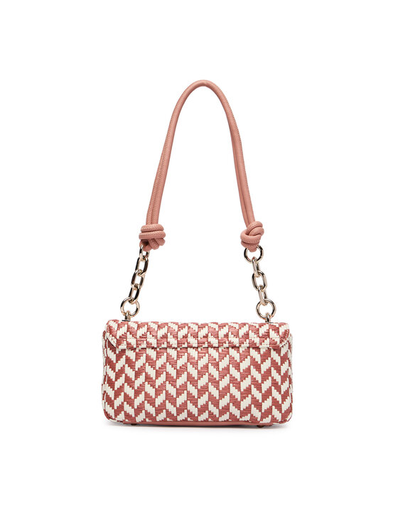 Guess Guess Дамска чанта Tessi HWWG76 91190 Тъмнорозов