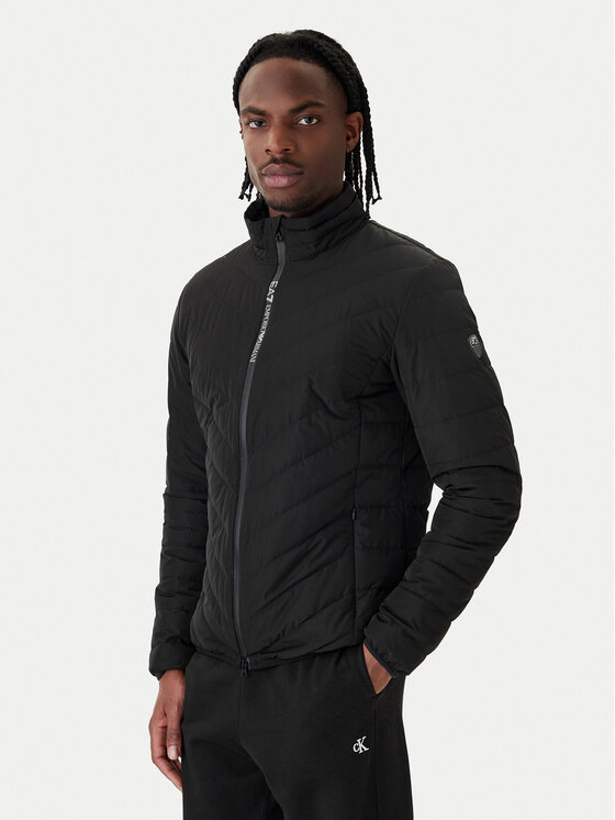 EA7 Emporio Armani Geacă din puf 8NPB14 PNE1Z 1200 Negru Regular Fit