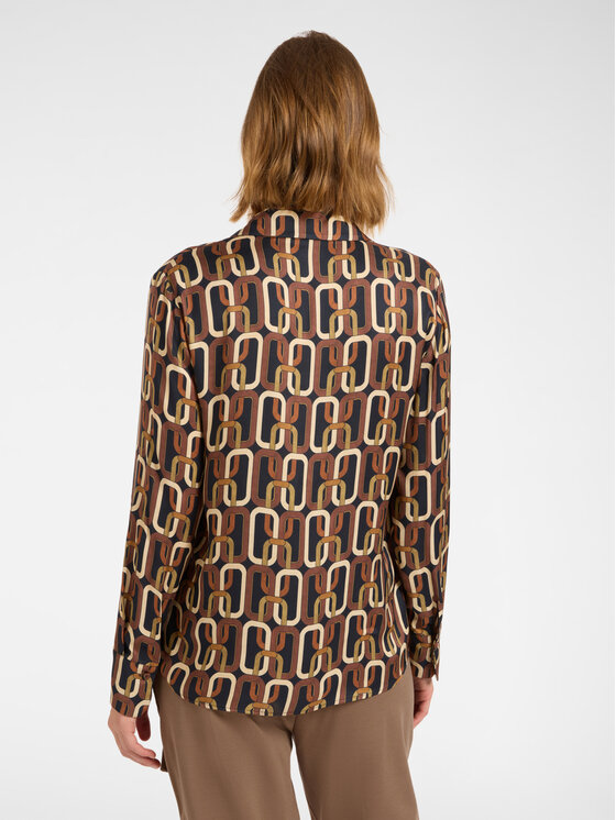 Elena Mirò Elena Mirò Camicia 5164P400256N002 Marrone Regular Fit