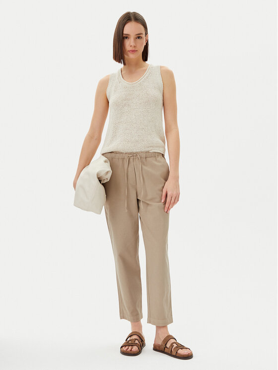 Marc O'Polo Marc O'Polo Top 503 5136 63029 Beige Slim Fit