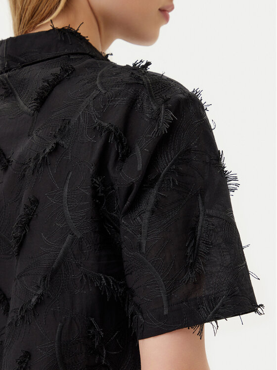Silvian Heach Silvian Heach Cămașă Serema GPP25332CA Negru Regular Fit