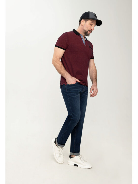 Volcano Volcano Jeansy D-JERRY 48 Niebieski Regular Fit