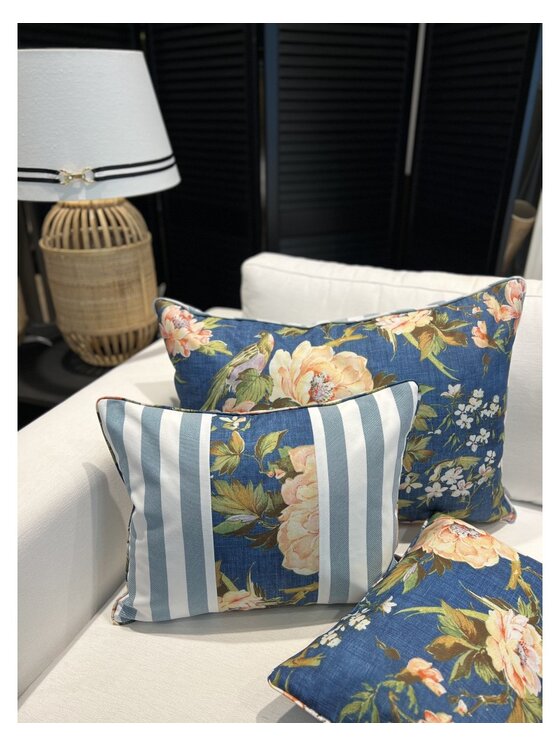 Sweet Living Sweet Living Poduszka Poduszka outdoor Mystery SL Collection Basic Niebieski