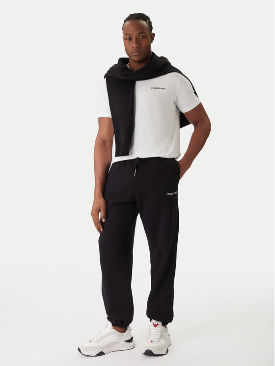 Guess Jeans Guess Jeans Sportinės kelnės M6RB70 KCPR1 Juoda Regular Fit