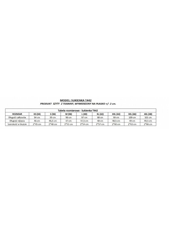 Tessita Tessita Sukienka koktajlowa SUKIENKA_T442 _1_S Biały Loose Fit