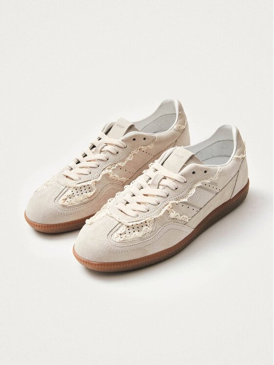 ALOHAS ALOHAS Tenisice Tb.490 Crochet Cream Leather Sneakers Bež