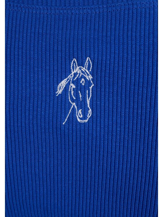 DKaren Sport DKaren Sport Bluzka EQ34 Niebieski Classic Fit