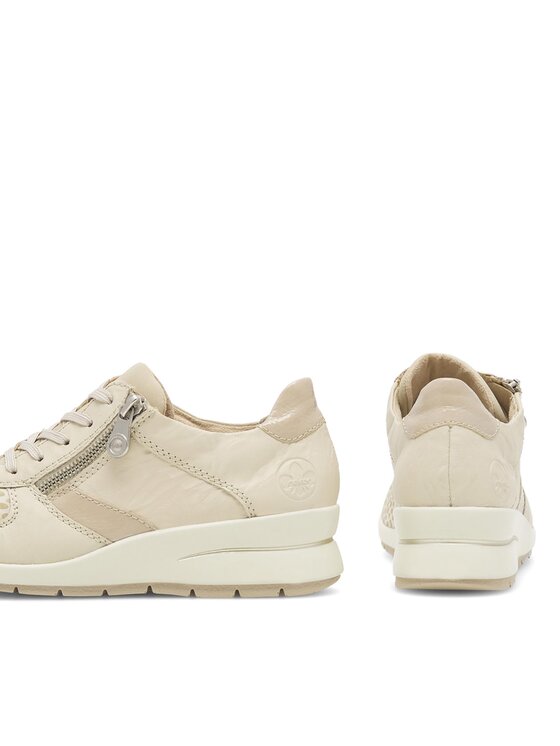 Rieker Rieker Sneakersy L4821-60 Écru
