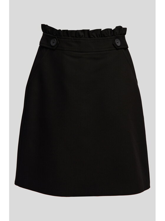 SLY SLY Spódnica 5S-307A Czarny Comfortable Fit