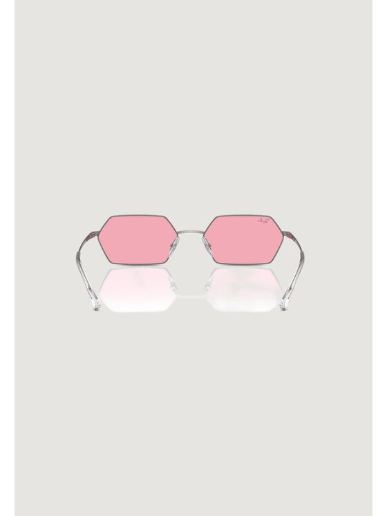 Ray-Ban Ray-Ban Okulary przeciwsłoneczne YEVI – UNISEX Różowy