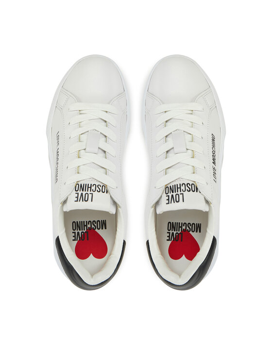 LOVE MOSCHINO LOVE MOSCHINO Sneakersy JA15034G1MIA110A Biały