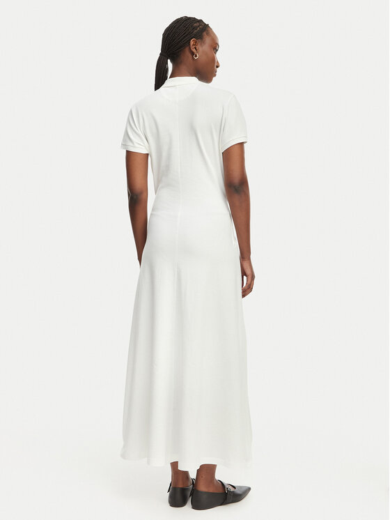 Polo Ralph Lauren Polo Ralph Lauren Φόρεμα καθημερινό 211A12906001 Λευκό Regular Fit