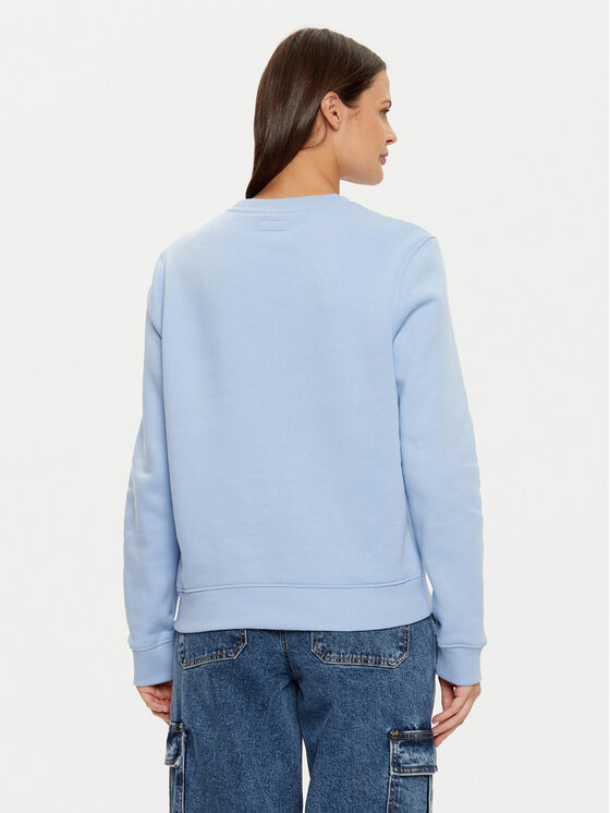 Guess Jeans Guess Jeans Mikina W4YQ10 KC811 Modrá Regular Fit