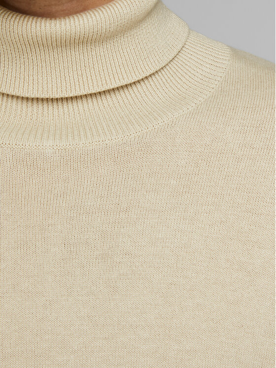 Jack&Jones Jack&Jones Rollkragenpullover 12157417 Beige Regular Fit