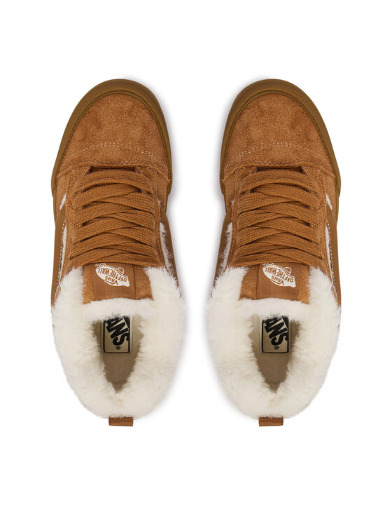 Vans Vans Sneakersy Knu Skool VN000E9XGWT1 Brązowy jasny