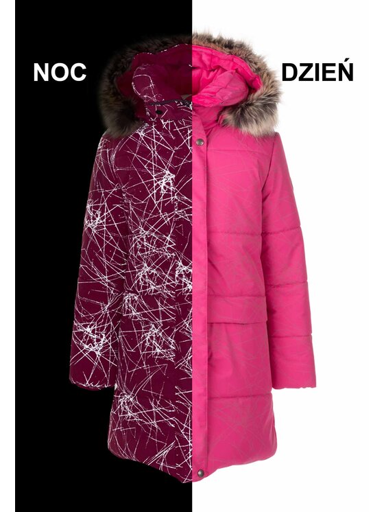 Lenne Lenne Płaszcz 22365-2031 Różowy Regular Fit