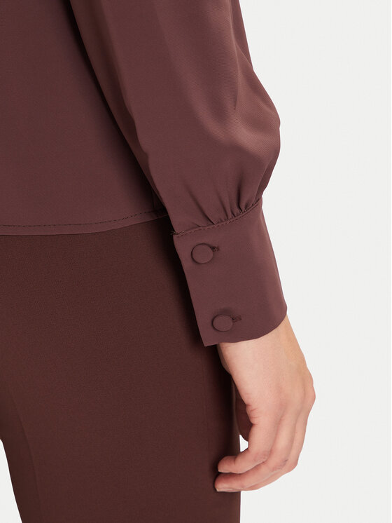 Rinascimento Rinascimento Särkpluus CFC0125721003 Pruun Regular Fit