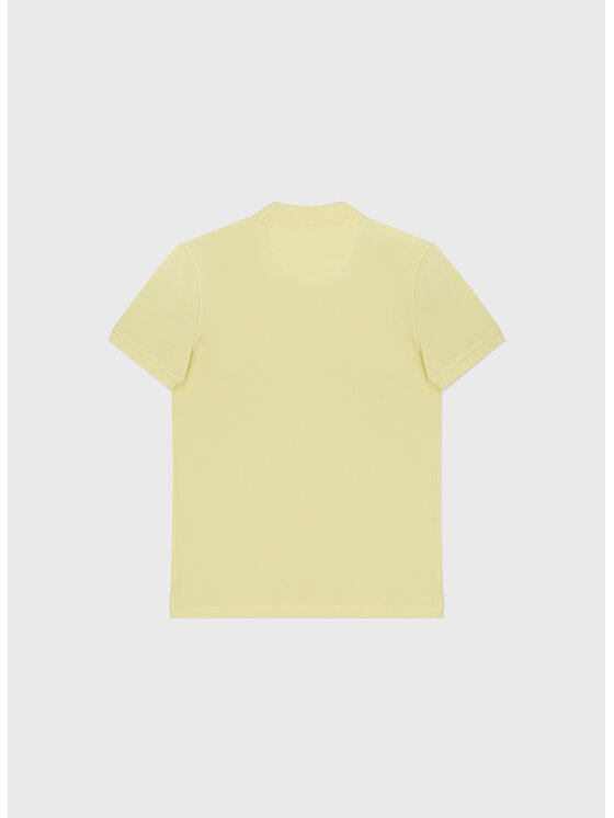 Pako Lorente Pako Lorente Polo P26SF-TX-003 Żółty Classic Fit