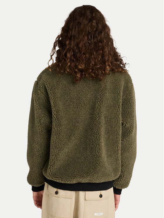 Element Element Fliso džemperis Oak Sherpa ELYJK00224 Chaki Regular Fit