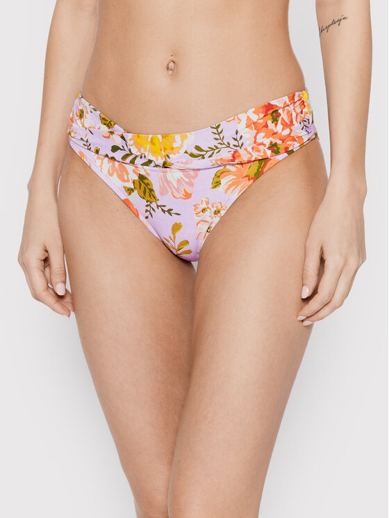 Seafolly Bikini apakšdaļa Paradise Garden 44320-960 Violets