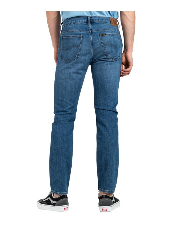 Lee Lee Jeansy RIDER Niebieski Slim Fit