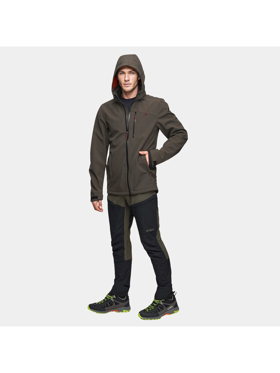 Alpinus Alpinus Kurtka softshell Roignais Brązowy Regular Fit