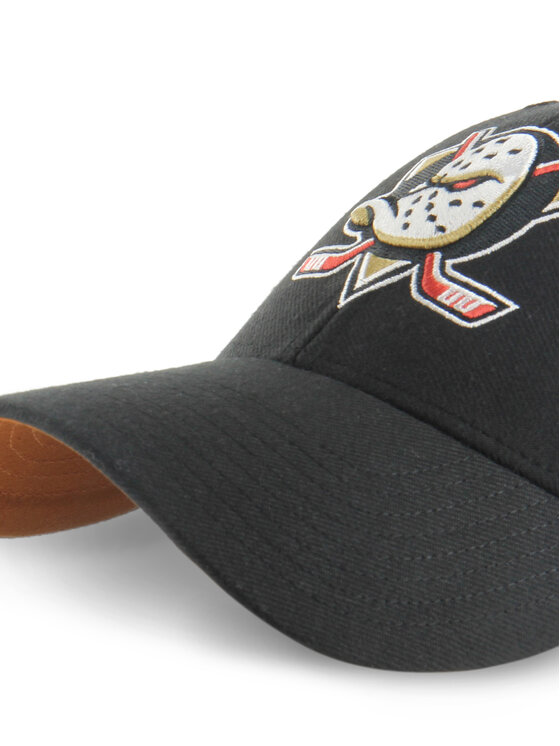 47 Brand 47 Brand Шапка с козирка NHL Anaheim Ducks Ballpark Snap 47 MVP H-BLPMS25WBP Черен