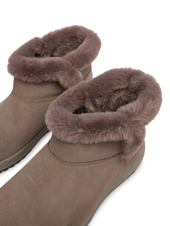 Skechers Skechers Lumesaapad Waterproof Relaxed Fit: On-The-GO Stellar - Cozy Step 144745/DKTP Tumepruun