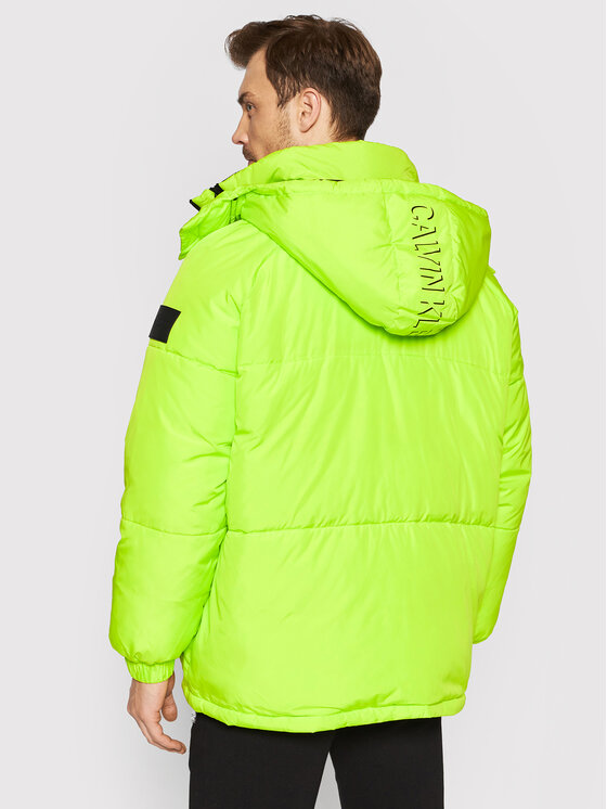 Calvin Klein Jeans Calvin Klein Jeans Зимно яке J30J318679 Зелен Oversize