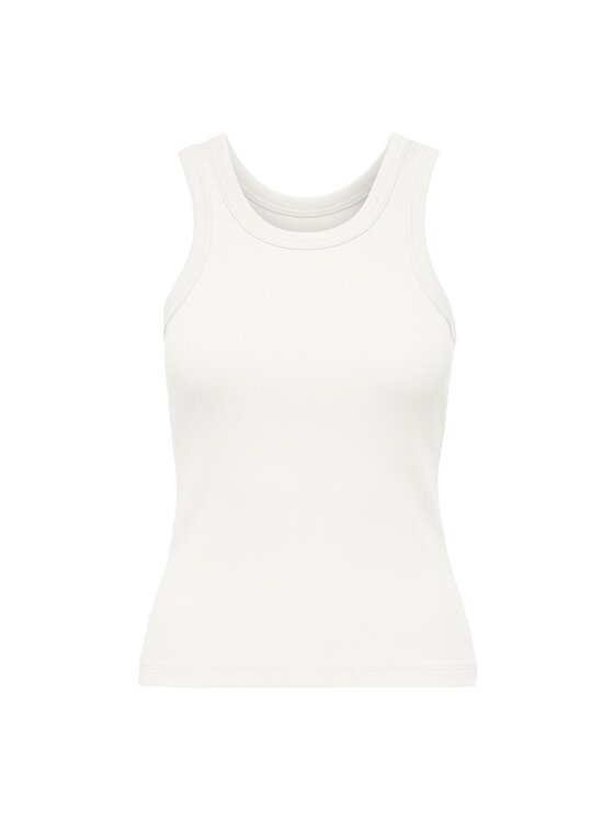 ONLY ONLY Top Val 2-Way 15371705 Valge Slim Fit