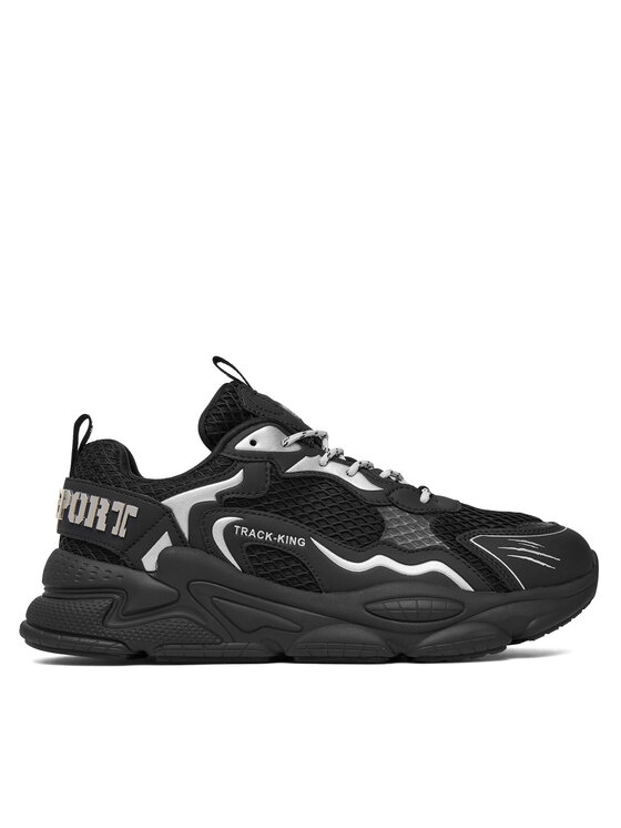 Plein Sport Plein Sport Laisvalaikio batai Track-King Mag FAES USC0843 STE003N Juoda