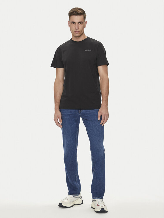 Tommy Jeans Tommy Jeans T-särk Linear Chest DM0DM18555 Must Slim Fit
